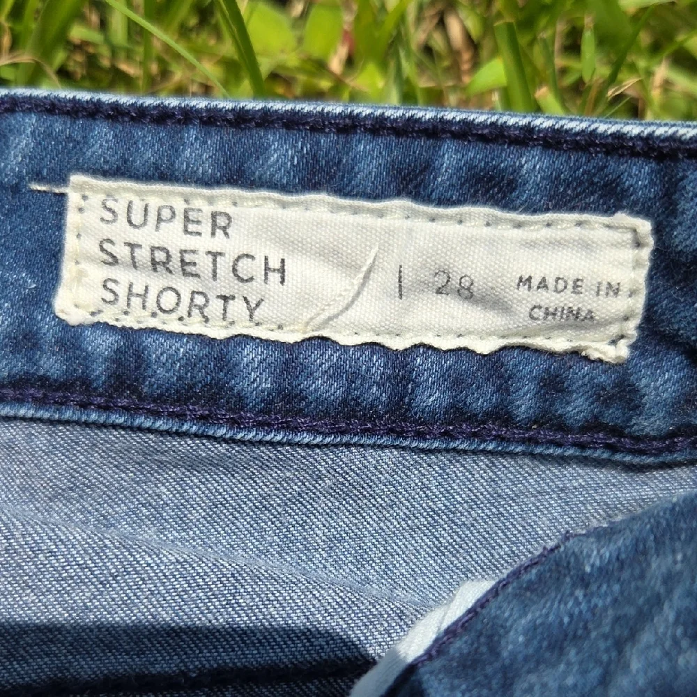 Pacsun Bullhead Denim Cuffed Short Shorts Size 28